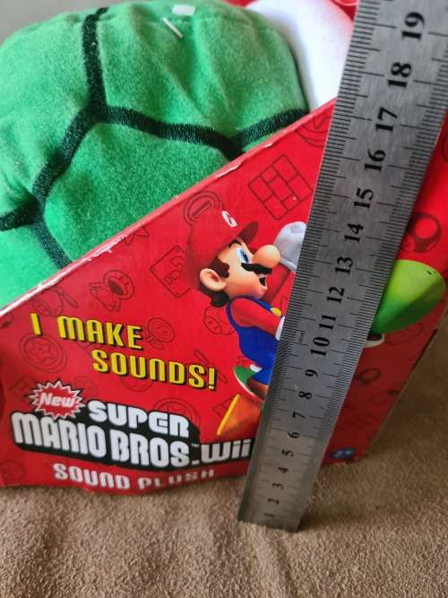 SUPER MARIO BROS.SOUND PLUSH TOY(MAKES SOUNDS AS VIDEO GAME)