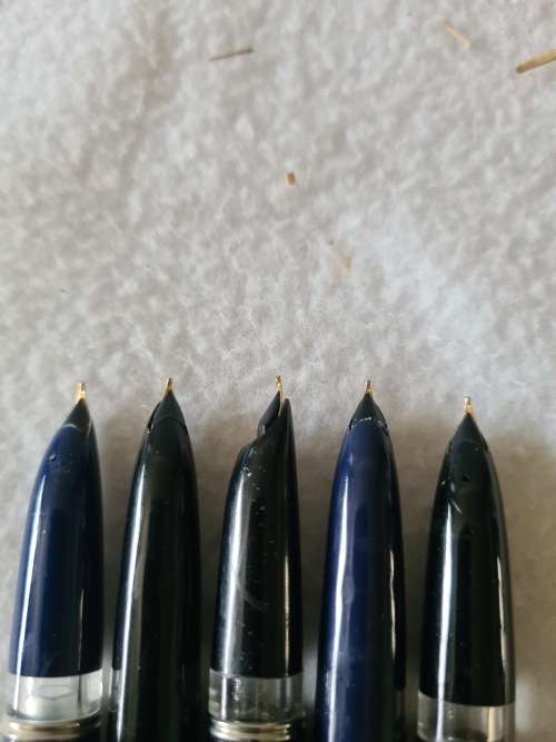 SET OF 5 HAVARD FOUNTAIN PENS