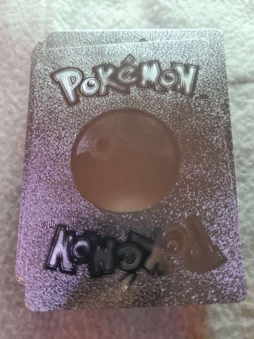 METALLIC SILVER POKEMON TDC CARDS(PACK OF 55)