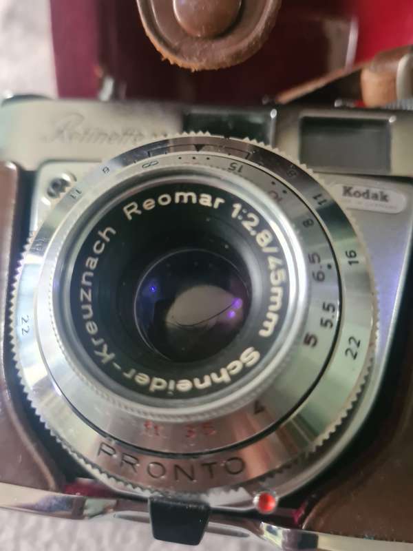 RARE KODAK RETINETTE CAMERA(CIRCA 1961,1963)MADE IN GERMANY