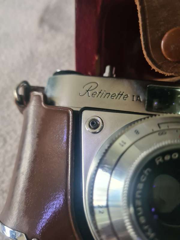 RARE KODAK RETINETTE CAMERA(CIRCA 1961,1963)MADE IN GERMANY