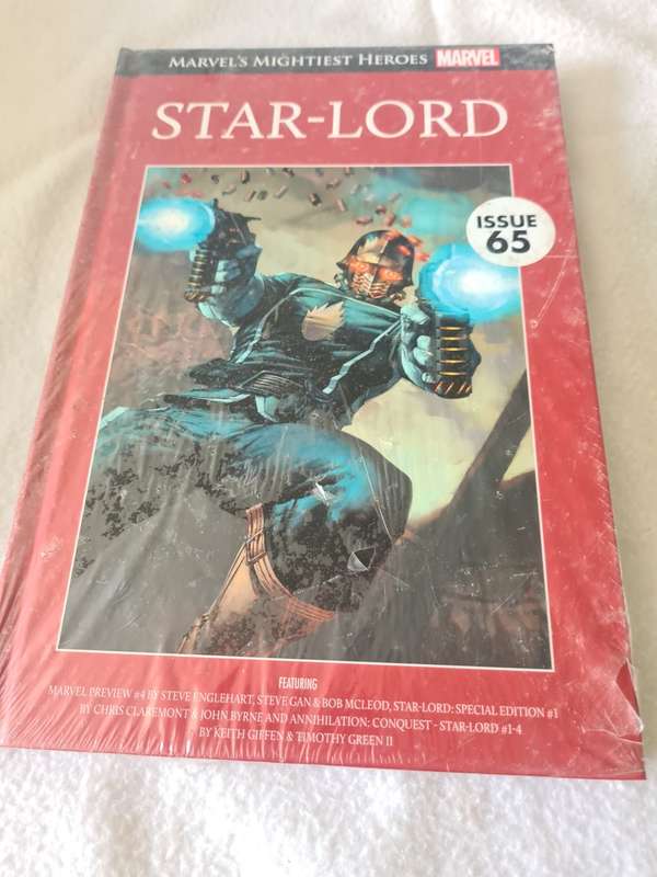 MARVEL MIGHTIEST HEROES HARDCOVER COMIC (STAR LORD)