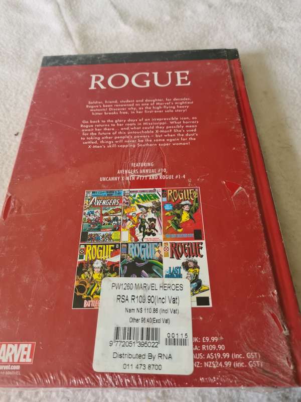MARVEL MIGHTIEST HEROES HARDCOVER COMIC (ROGUE)