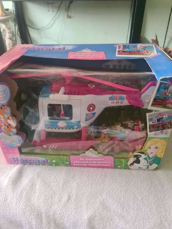 ANIMAL RESCUE AIR AMBULANCE HELICOPTER (MAGIC COLOR CHANGE,ETC)