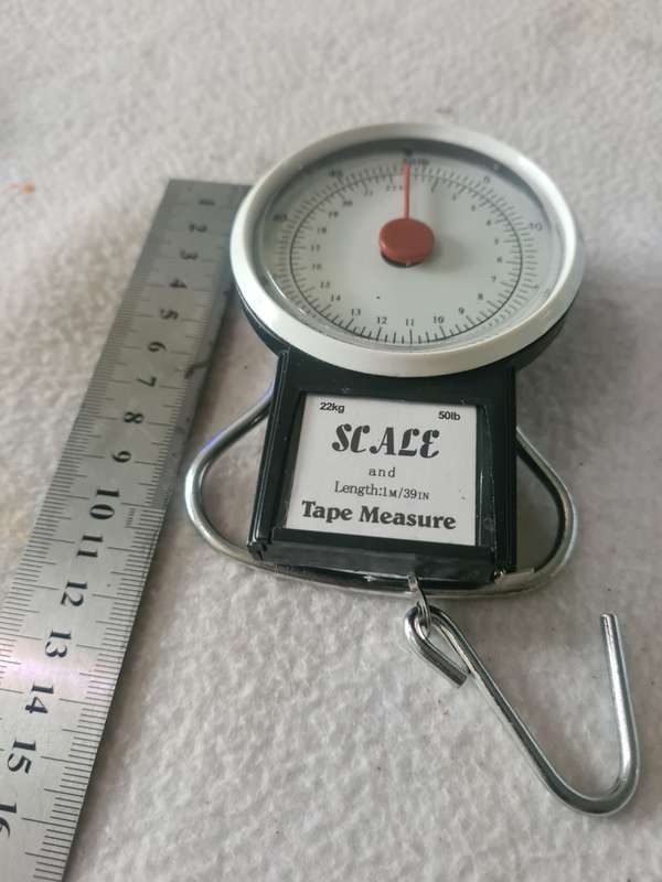 2 IN ONE SCALE AND TAPE MEASURE