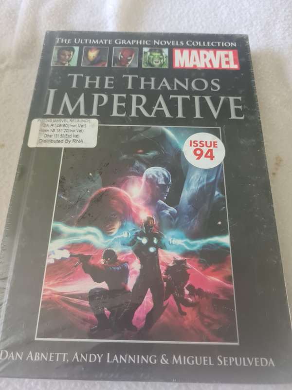 THE ULTIMATE GRAPHIC NOVELS COLLECTION MARVEL (THE THANOS IMPERATIVE)