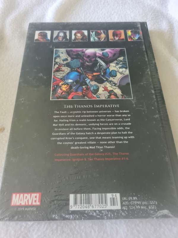 THE ULTIMATE GRAPHIC NOVELS COLLECTION MARVEL (THE THANOS IMPERATIVE)