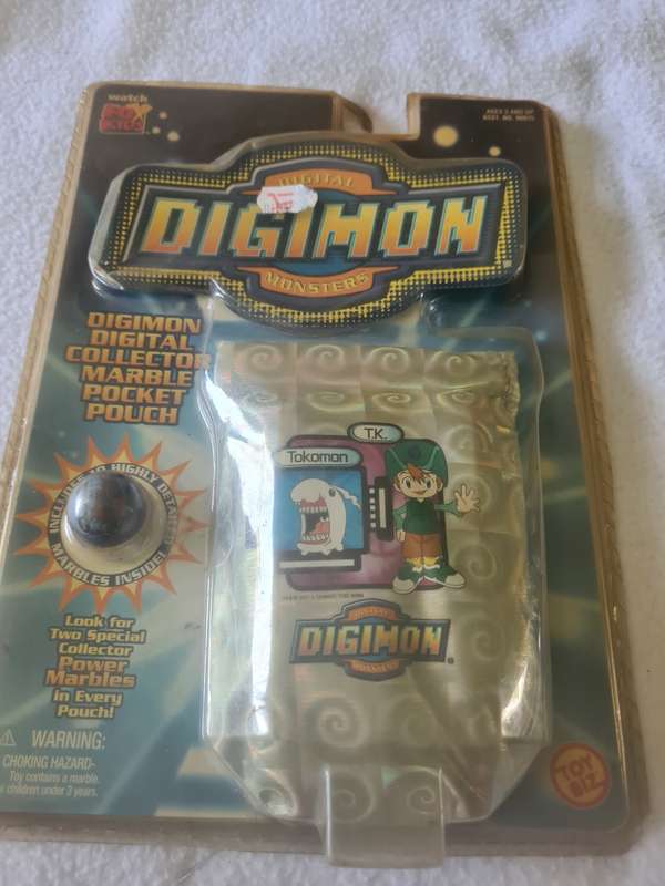 DIGITAL DIGIMON MONSTERS(COLLECTOR MARBLE POCKET POUCH)