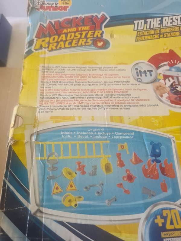 MICKEY AND THE ROADSTER RACERS(BATTERY OPERATED)