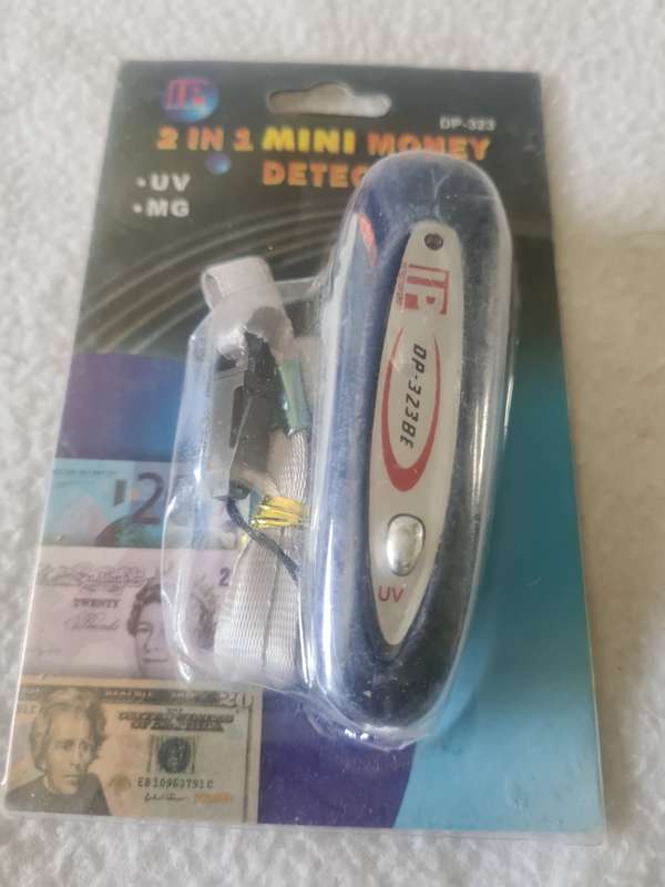 2 IN ONE MINI MONEY DETECTOR