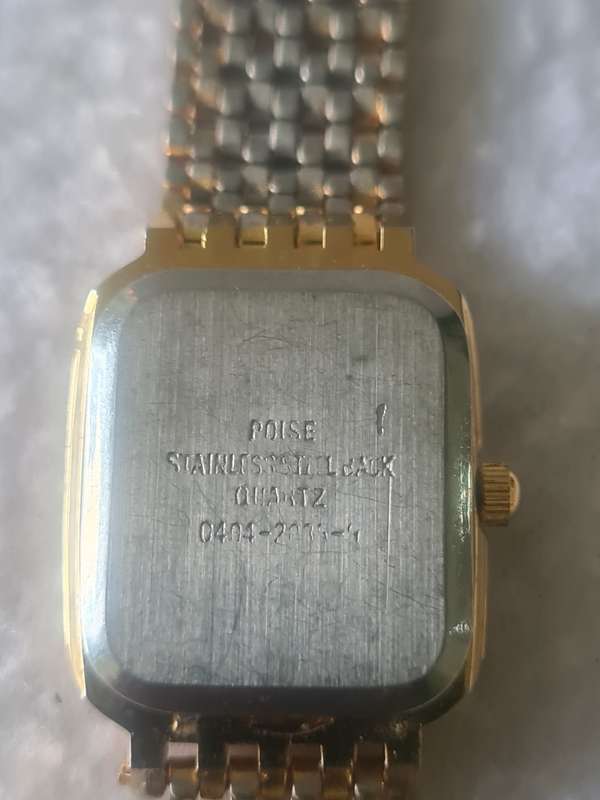 LADIES POISE QUARTZ WRISTWATCH