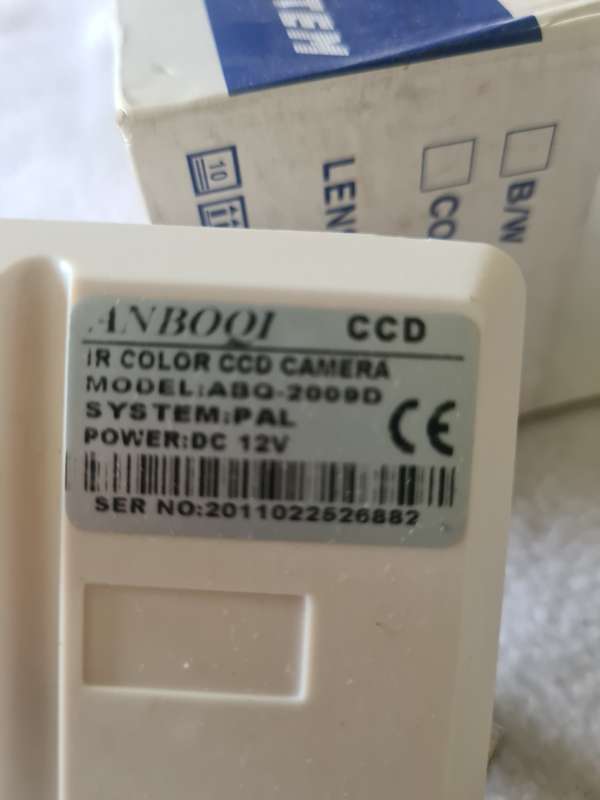 IR COLOR CCD CAMERA