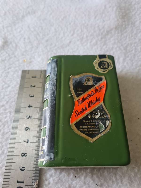 SEALED COLLECTABLE RUTHERFORD SCOTCH WHISKEY