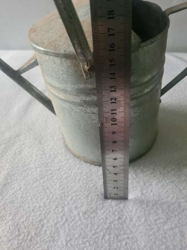 VINTAGE ZINC WATERING CAN