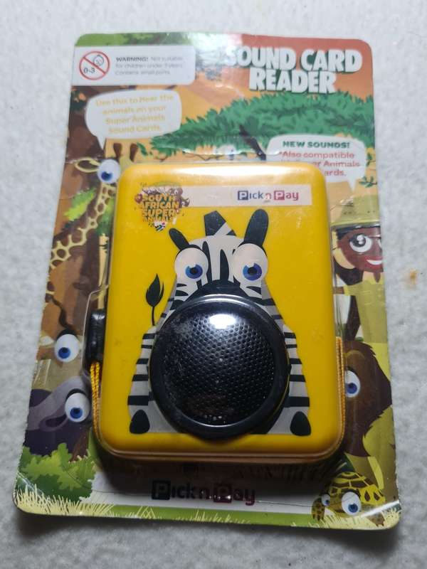 VINTAGE ANIMAL SOUND CARD READER