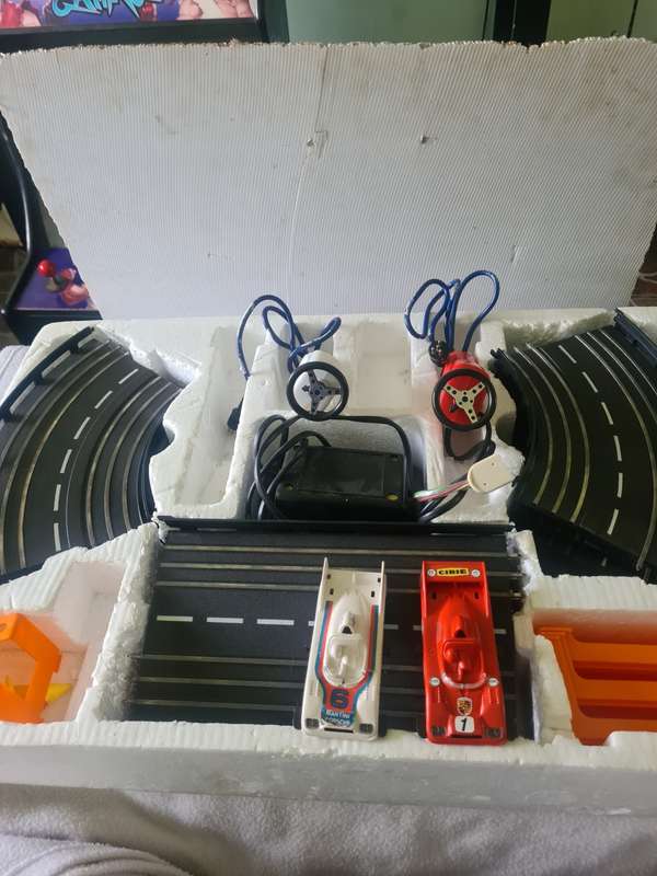 BIG RACING SUPER STEERING SYSTEM SCALEXTRIC SET