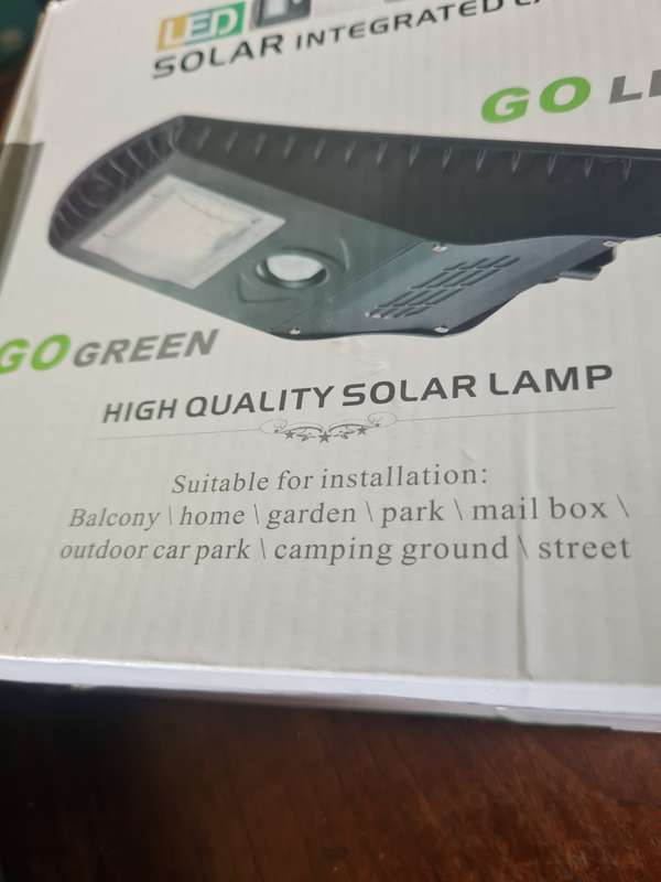 HIGH QUALITY SOLAR INTERGRATED LIGHT