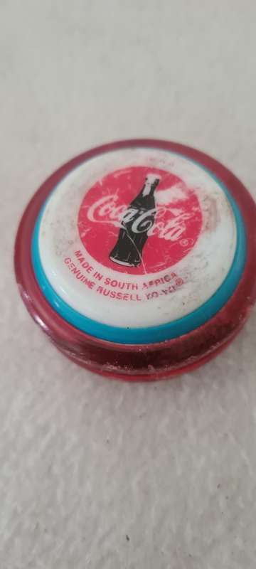 VINTAGE RUSSELL COCA-COLA YO-YO(NO STRING)