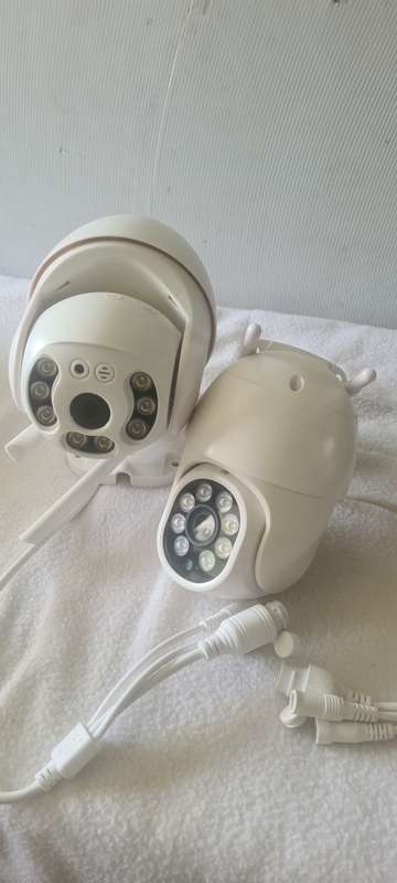 SET OF TWO WIFI SMART CAMERAS-SEE DESCRIPTION