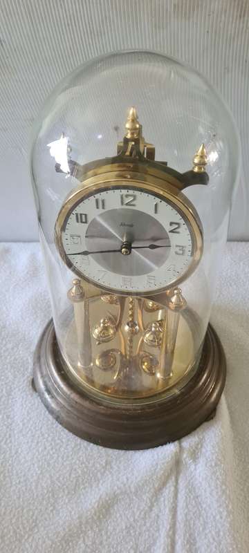 GERMAN KUNDO MECHANICAL DOME CLOCK(NO COMBINED SHIPPING)