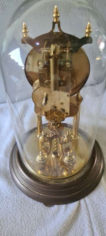 GERMAN KUNDO MECHANICAL DOME CLOCK(NO COMBINED SHIPPING)