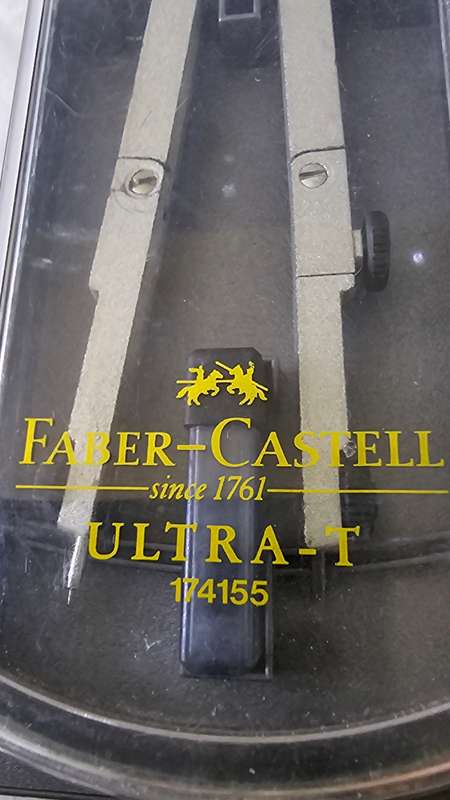 VINTAGE FABER CASTELL ULTRA T COMPASS