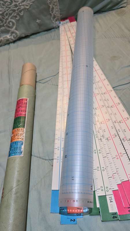 VINTAGE SEWING STITCH MEASURES TABKE(UNUSED)