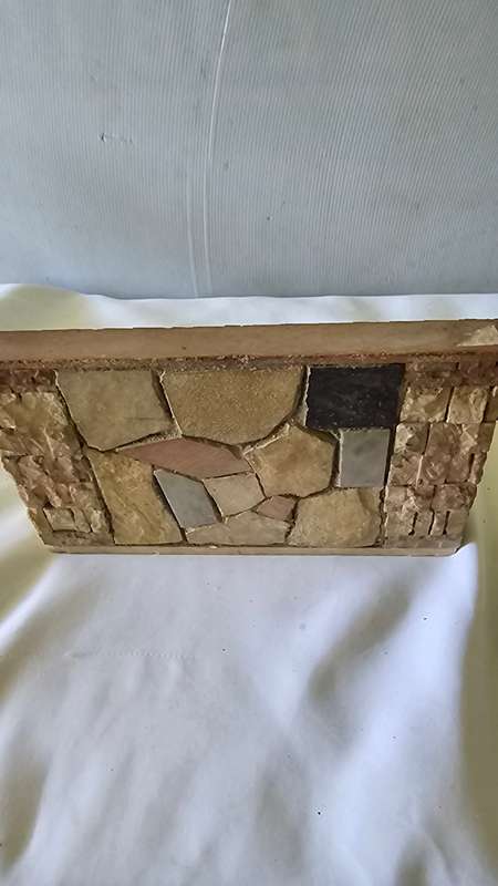 SOLID STONE WALL OF JERUSALEM CANDLEHOLDER(HANDMADE)