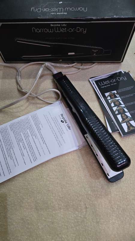 BESPOKE LABS SPECIAL EDITION HAIR STRAIGHTENER(FOR WET & DRY HAIR)WORKS