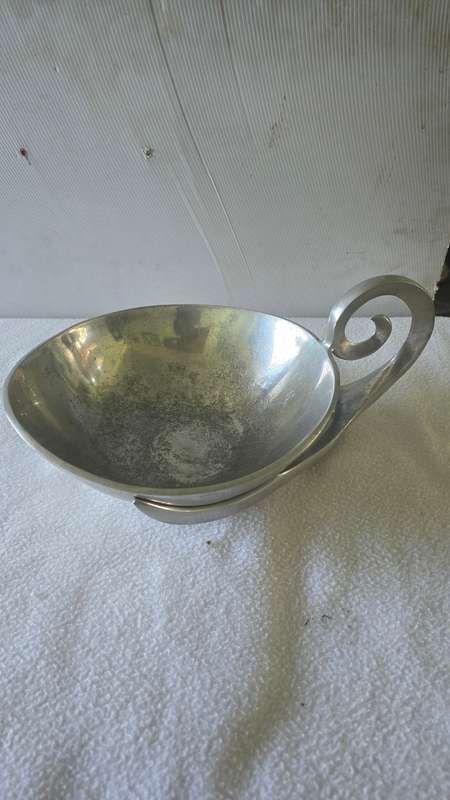 PEWTER CAROL BOYES STYLE SERVER