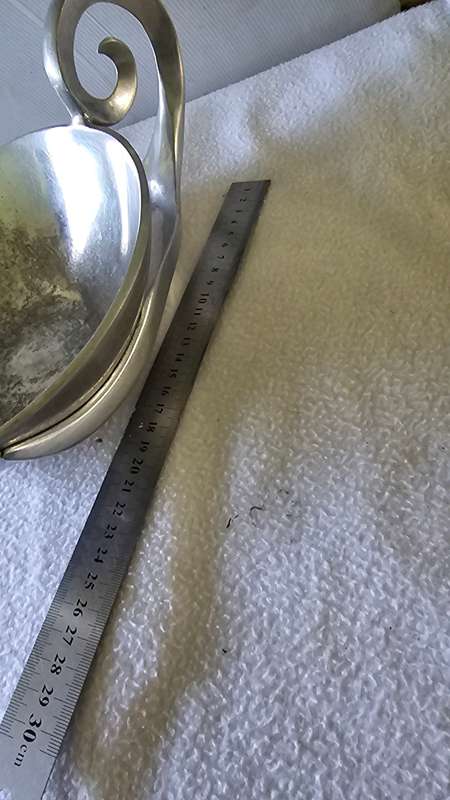 PEWTER CAROL BOYES STYLE SERVER