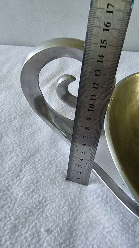 PEWTER CAROL BOYES STYLE SERVER