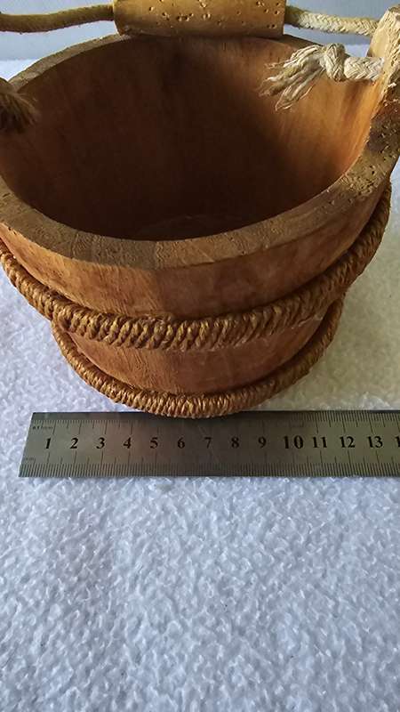 WOODEN WELL DISPLAY