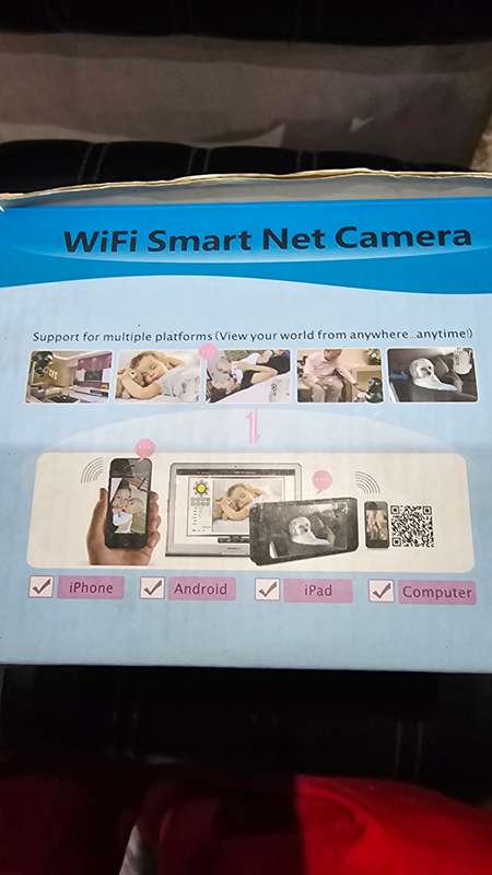 WIFI SMART NET CAMERA WITH 3 ANTENNAS