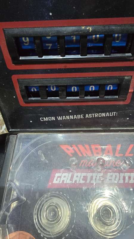 PINBALL MACHINE GALACTIC EDITION