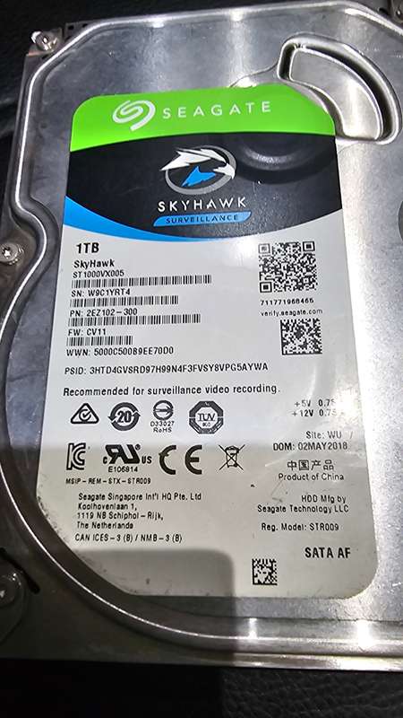 1 TB SEAGATE INTERNAL HARDRIVE