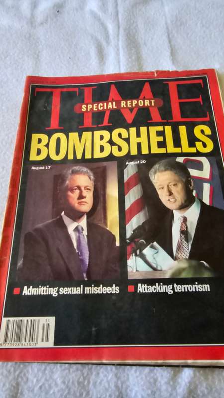 5 X VINTAGE TIME MAGAZINES
