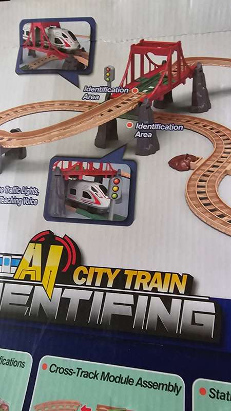 A1 CITY TRAIN MODEL(BATTERY OPERATED,UNUSED)