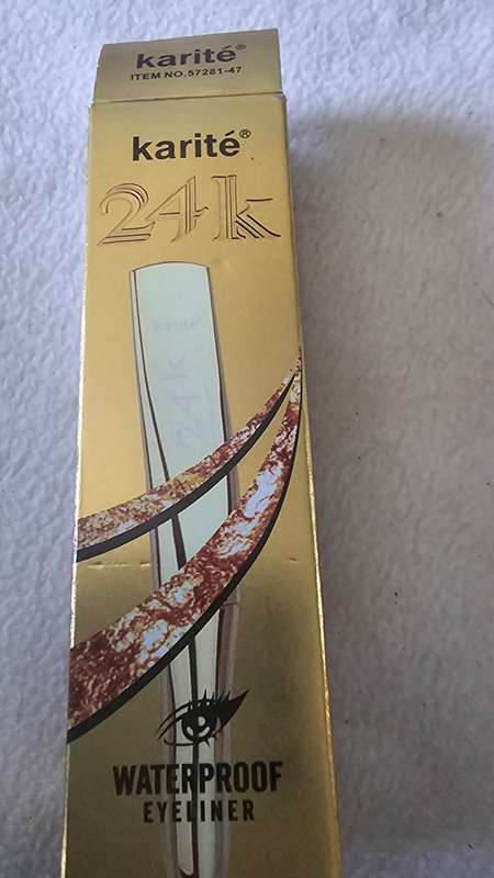3 X 24K GOLD FACE PRODUCTS(5 ESSENCE MASK,WATERPROOF EYELINER, EYE GEL CREAM)