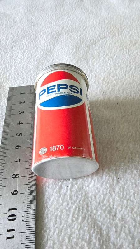 PEPSI COLA CAN-1870 WEST GERMANY