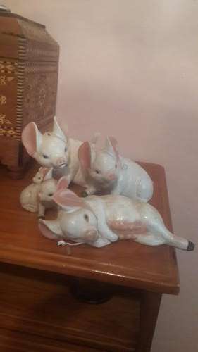 Antique pigs