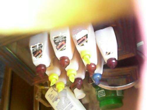 VERY OLD PENGUIN SCHOOL GLUE X 10(SEALED)ONE BID FOR ALL