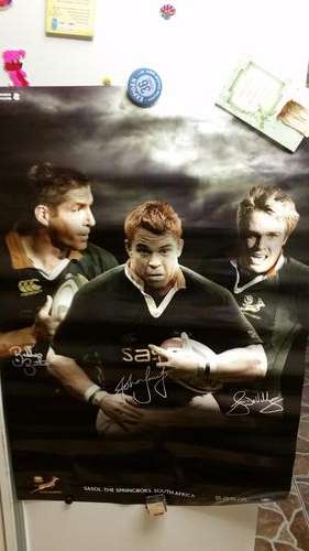 OFFICIAL SPRINGBOK COLLECTORS SIGNED POSTERS-SEE DESCRIPTION