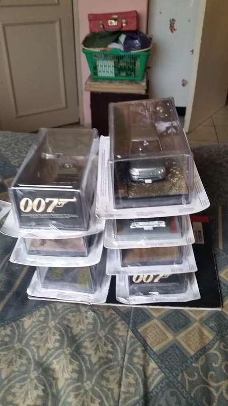7 X BOND 007 MODEL CARS(BID PER CAR TO TAKE ALL7)-SEE DESCRIPTION