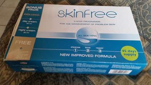 SKIN FREE(3 STEPS PROGRAMME FOR MANAGING OF PROBLEM SKIN)-SEE DESCRIPTION
