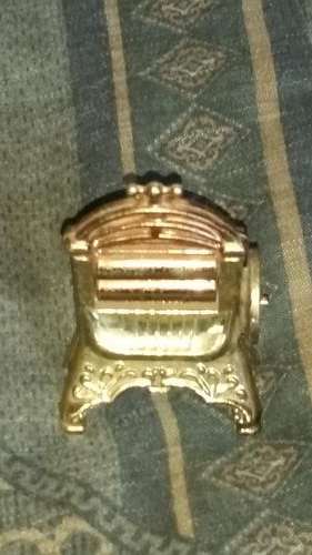BRASS SLOT MACHINE DISPLAY