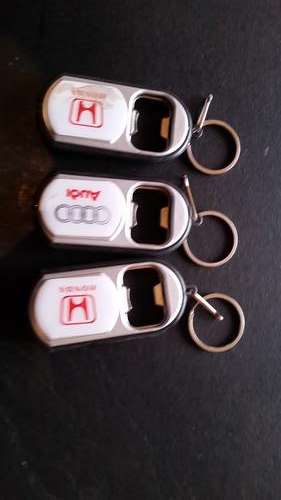 3X COLLECTORS LIGHT-UP KEYHOLDER &BOTTLE OPENER IN ONE(ONE BID FOR ALL)