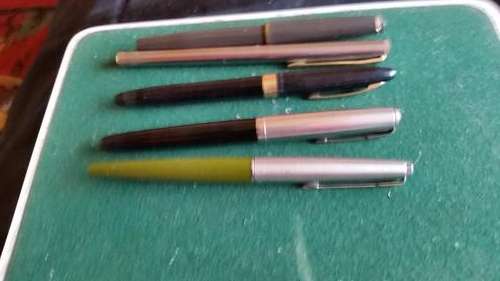 5 X COLLECTORS FOUNTAIN PENS(NEEDS INK REFILL)ONE BID-SEE DESCRIPTION