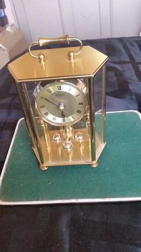 VINTAGE GERMANY ERGO QUARTZ CLOCK-SEE DESCRIPTION