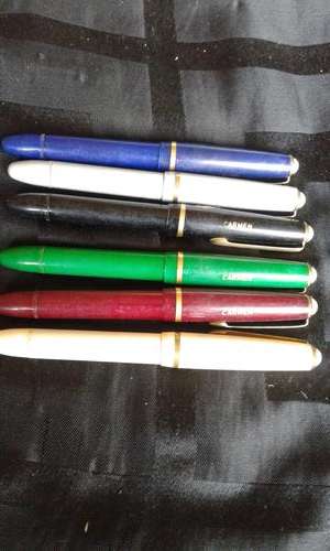 6 X COLLECTORS FOUNTAIN PENS (NEEDS INK REFILL)_ SEE DESCRIPTION